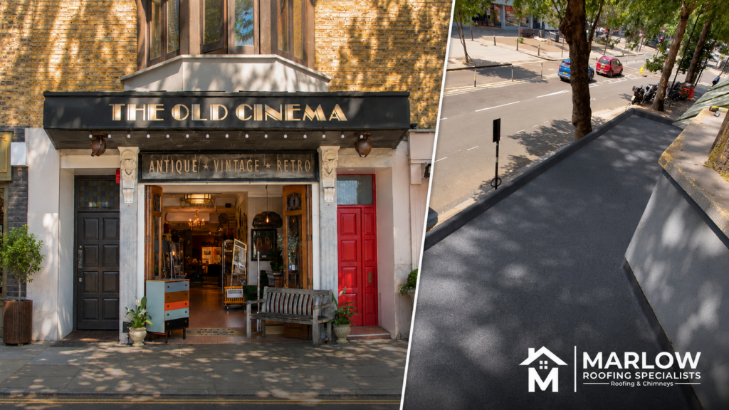 The Old Cinema Roof Completed by Marlow Roofing